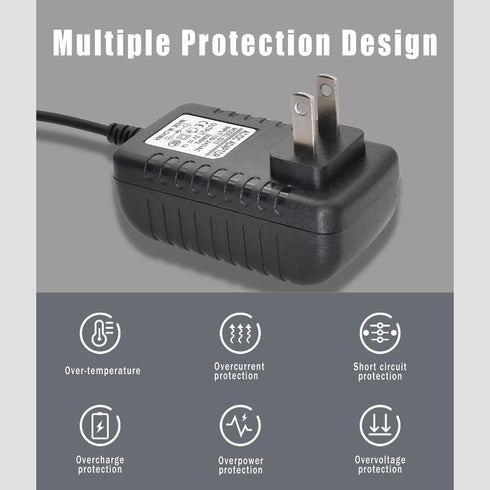 Replacement Charger for Wahl Shaver Shaper, 2V Power Cord for Wahl Trimmer Models 8061, 8163, 8786-1001, 5-Star Series