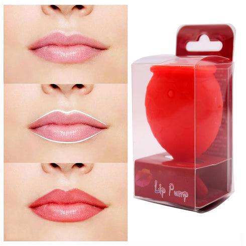Lip Plumper Device, Soft Material Lip Filler Beauty Pump Tool for Natural Pout Enhancement