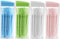 Plastic Toothpicks Disposable Interproximal Brush, Sturdy Double-Ended Dental Pick, 200Pcs Random Color.