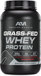 Grass FED Whey Protein 2 Lbs (Strawberry) - Non-GMO, Gluten Free, Natural Sweetener, rBGH & RBST Free, Muscle Growth