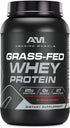 Grass FED Whey Protein 2 Lbs (Strawberry) - Non-GMO, Gluten Free, Natural Sweetener, rBGH & RBST Free, Muscle Growth