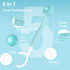 KUGUAN 28 Packs Mini Brushes-Disposable Toothbrushes with Toothpaste+Tongue Scraper+Floss+Toothpick Individually