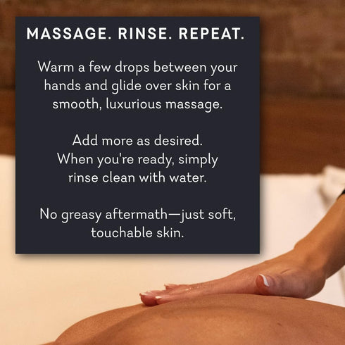 Pure Romance Knead Me - Easy Rinse Massage Oil for Relaxation