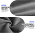 Microwave Heating Pad for Pain Relief, 6 x 12 Moist Heat Pads for Neck, Shoulder, Back, Knee, Cramps, Grey