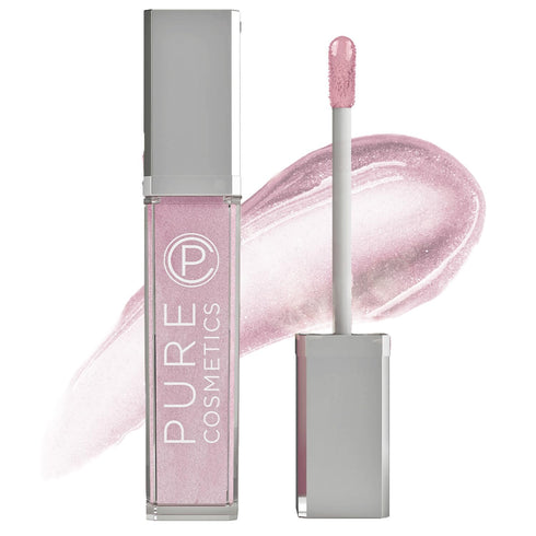 Pure Cosmetics Pure Illumination Lip Gloss, LED-lit Applicator, Non-Sticky, Hydrating, Shimmer