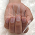 YIMART 500pcs Acrylic Medium Long Stiletto Nail Tips, Easy Coffin Nails Sharp False Nail Art Tips