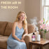 Set, 16oz 4oz Set Lavender & Lily Pure Harmony & Natural Floral Scent for Diffusers, Aromatherapy, Skin Care, Relaxing