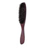 PERFEHAIR Boar Bristle Slick Back Hair Brush - Thick Natural Bristles for Smooth Sleek Styles, Tame Flyaways & Frizz,