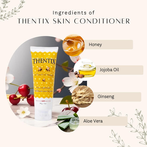 Skin Conditioner, 4oz - Gentle Moisturizer for Face & Body, Nourishes Sensitive Skin