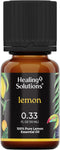 Healing Solutions Lemon Essential Oil - 0.33 Fluid Ounces