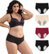 Women's Period Washable Urinary Incontinence Cotton Brief Underwear Menstrual Panties with Leakproof