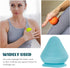 Ipetboom 2.87X2.75X2.75 Inches Multifunctional Fascial Foot Massage Ball for Back Neck Waist Pain Relief Handheld Deep