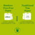 Caboo Tree Free Toilet Paper, 300 Sheets per Roll, Quick Dissolving 2 Ply, Septic Safe Bath Tissue