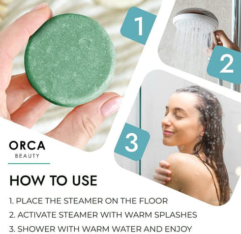 Shower Steamers (8 Scents) - Eucalyptus Shower Bombs, Unique Spa Gifts, Relaxation Gifts for Women & Men