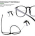 Przene Retro Round Blue Light Blocking Glasses for Men/Women - Anti Eye Strain, UV/Glare Protection