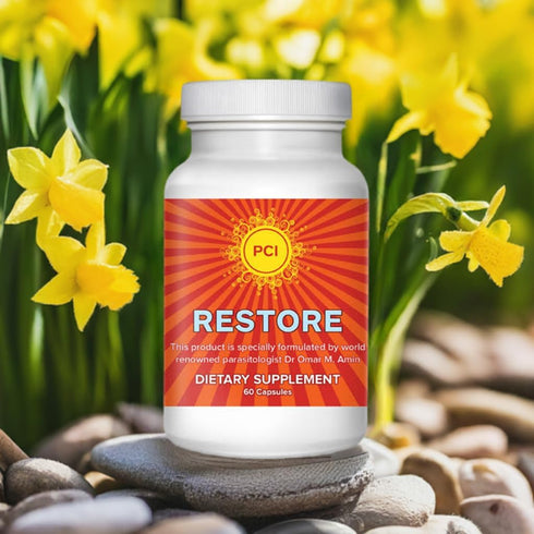 PCI Restore Herbal Remedy - All-Natural GI Detox, Dietary Supplement for Regularity, Developed by Dr. Omar Amin