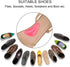 Dr. Foot's Arch Support Shoe Insoles for Flat Feet, Gel Inserts for Plantar Fasciitis, 6 Colors - 6 Pairs