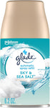 Glade Automatic Spray Refill, Air Freshener for Home and Bathroom, Sky & Sea Salt, 6.2 Oz
