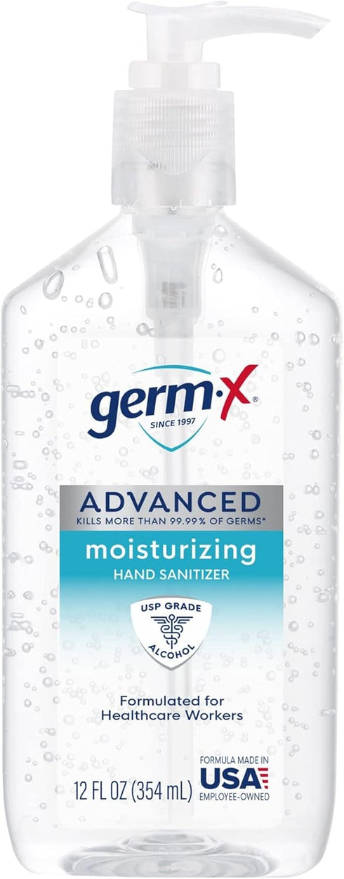 KAYAXIM Germ-x Advanced Hand Sanitizer, Original, 12 fl oz (Pack of 2)