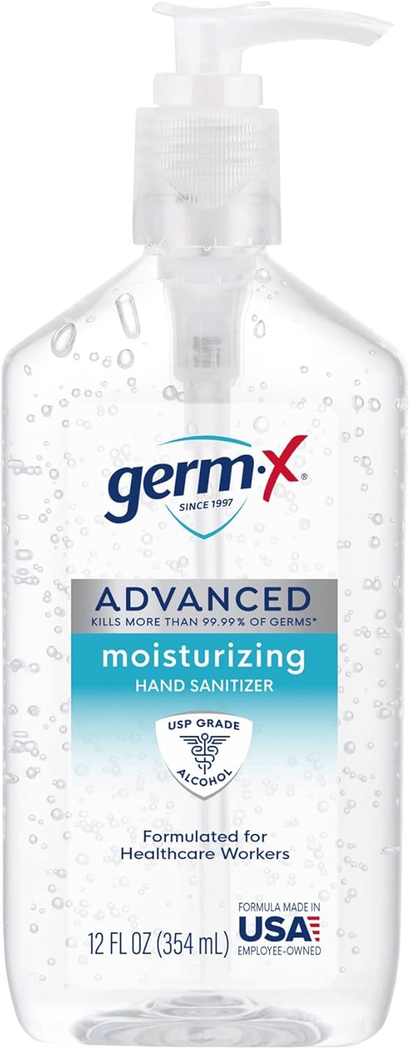 KAYAXIM Germ-x Advanced Hand Sanitizer, Original, 12 fl oz (Pack of 2)