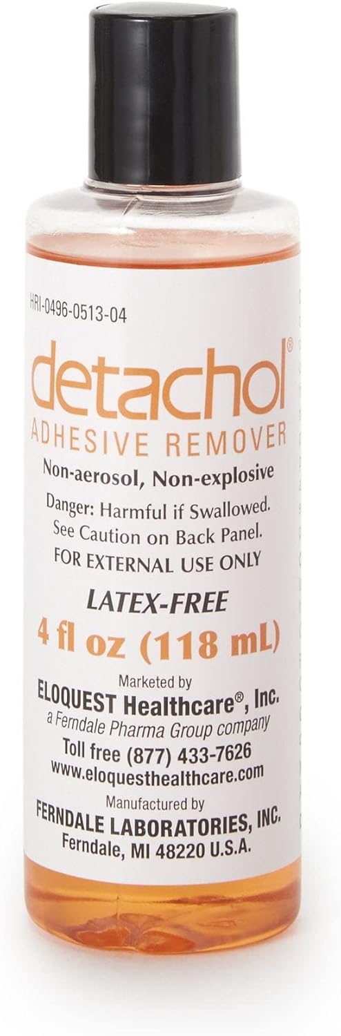 Detachol Adhesive Remover, 4oz Flip Top Bottle