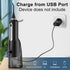 USB Charging Cable for Nicwell, Fairywill, Aquasonic, MOSPRO, Nicefeel, Zerhunt, Oralfree, Waterfloss, Tovendor, Hangsun, Initio, McNaval , Cremax and USB Charging Cord Replacement Parts ( Black)…