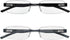 Success Eyewear Reading Glasses Set of 2, Rimless Ultra Lightweight Comfort Glasses for Men and Women, 1.25