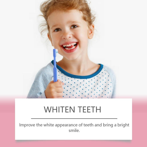 KLYso Smile(3PCS) Strawberry Flavored Kids Toothpaste - Mild Cleaning, Fresh Breath, Teeth Whitening & Enamel