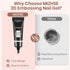 MIZHSE 3D Nail Gel, Clear Nail Sculpting Gel 15g for 5D Embossed Nail Art Decoration and Manicure Charms