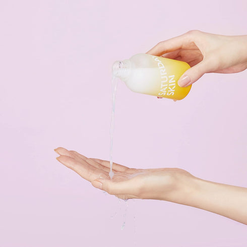 Saturday Skin Yuzu Vitamin C Bright Toner - Hydrate, Tone, and Brighten Dull Skin with Niacinamide, Korean Skincare
