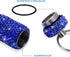 Portable Pill Case with Keychain, Waterproof Pill Holder for Outdoor Camping, Royal Blue