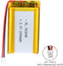 3.7V 1000mAh Battery 703048 Lithium Polymer Ion Rechargeable Li-ion Li-Po Battery with 2P PH 2.0mm Pitch Connector