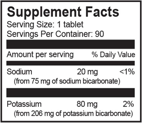 Alkalife pH Balance Tablets, Patented Tablets for Acid Neutralization & pH Balance, 90 Pieces for Wellness
