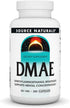 Source Naturals DMAE, Dimethylaminoethanol Bitartrate, 200 Capsules, Supports Mental Concentration