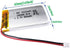 3.7V 800mAh Lithium Ion Polymer Battery Rechargeable Battery Li-ion Li-Po