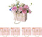 Wazoci 4pcs Paper Flower Bags for Bouquets, Flower Boxes for Arrangements, Paper Flower