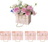 Wazoci 4pcs Paper Flower Bags for Bouquets, Flower Boxes for Arrangements, Paper Flower