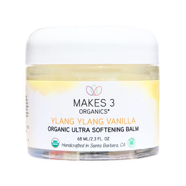 Ylang Ylang Vanilla Organic Ultra Softening Balm, 2.3 Oz
