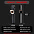 Cool Gadgets Metal Gears Butane Torch Lighters - Refillable Novelty Lighter for Camping, BBQ, Fireplace (Without Gas)