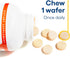 Natural Factors Kids Chewable Vitamin C 500 mg, 180 Count - Supports Immune Health, Tangy Orange