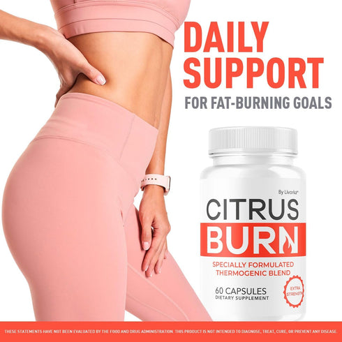 LIVORKA (2 Pack) 120 2 Citrus Burn Capsules - Official CitrusBurn Pills Supplement Support All Natural Ingredients