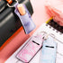 Pengxiaomei 3 Pcs Marble Chapsticks Holder - Gift for Women, Lipstick, Lip Balm Gloss (Pink, Blue, Grey)