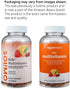 Amazon Basics Kids' Multivitamin Gummies, 190 Count | Orange, Cherry & Strawberry (Previously Solimo)