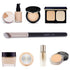 ENERGY Angled Flat Concealer Brush for Under Eye, Nose Contour, Liquid Foundation, Cream, and Press Powder Blending