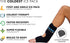 Coldest Foot Ankle Achilles Pain Relief Ice Wrap with 2 Cold Gel Packs - Best for Tendon Injuries & Sore Feet