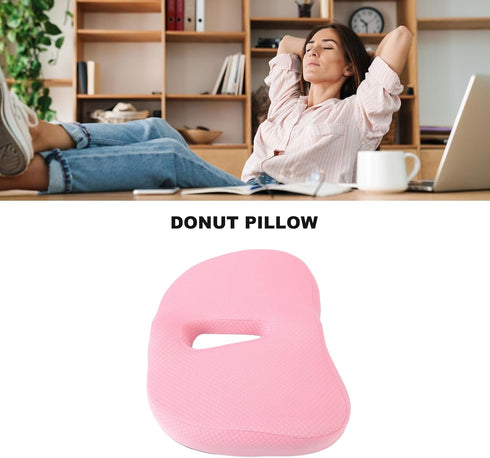 Masyrt #012, o86v29r3su-12 Donut Pillow Office Orthopedic Donut Pillow Memory Foam Soft Breathable Seat Cushion Chair