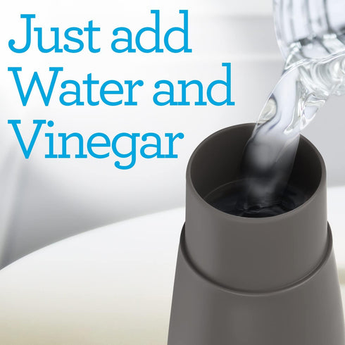 IMPRESA Microwave Steam Cleaner, 2 Pack for Quick & Effortless Cleaning - Just Add Vinegar & Water