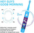 OJV 8620 Musical Electric Toothbrush for Kids, 3 Modes, 2 Min Timer, Rechargeable Sonic Toothbrush with Holder (Blue)