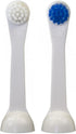 Cybersonic Classic Compact Replacement Brush Heads, Compatible With All Cybersonic Electric Toothbrushes (2 Pack)