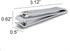 Nail Clippers, Sharp Edge Fingernail and Toenail Clipper Cutter, Thick Nail Tool for Manicure and Pedicure (Silver)